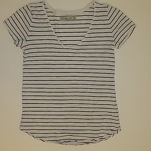 Abercrombie stripped shirt